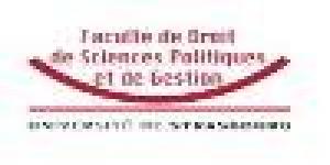 UStrasbourg - Faculté de Droit de Sciences Politiques et de Gestion