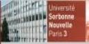 Université Sorbonne Nouvelle-Paris 3