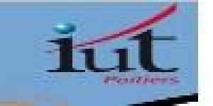 UPoitiers - IUT GMP  Génie Mécanique et Productique